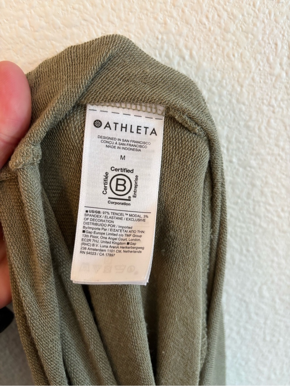 Athleta Hit Pause Jumpsuit size medium - Picture 9 of 9